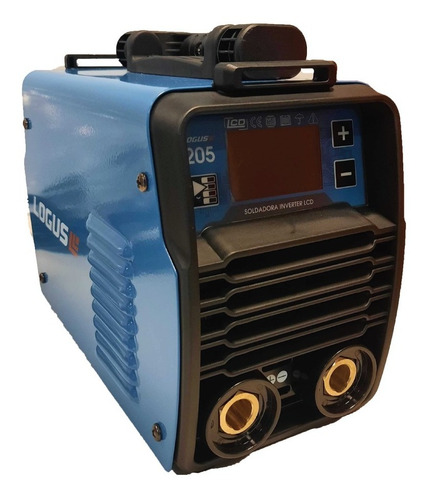 Imagen 4 de 7 de Soldadora Inverter Logus Sli-205 Lcd Mma/tig Envio Gratis!!