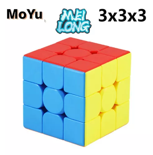 Cubo Mágico Profissional Original 3x3x3 Magic Sem Adesivo