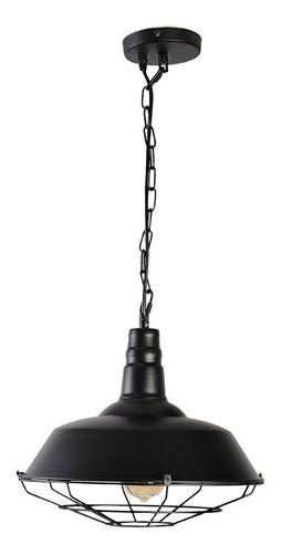 Lámpara De Suspender, C061/ne, Calux Color Negro