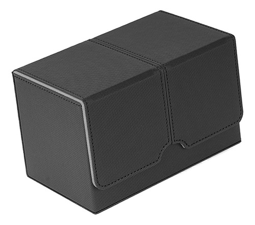 Card Deck Box Protectores De Tarjetas De Juego Negro Y Gris