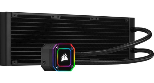 Imagen 3 de 10 de Watercooling Corsair Icue H150i Elite Capellix Rgb Black 360