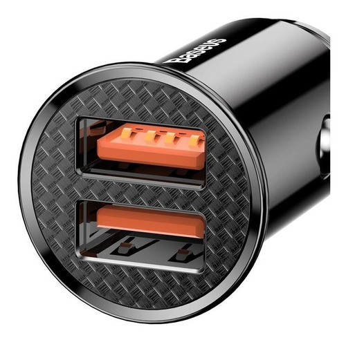 Cargador Celular Baseus Carga Rápida 30w. 2 Puertos Usb