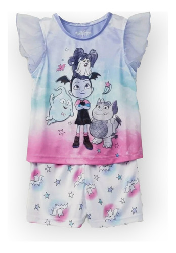 Conjunto Vampirina De Short Niña Envío Rapido