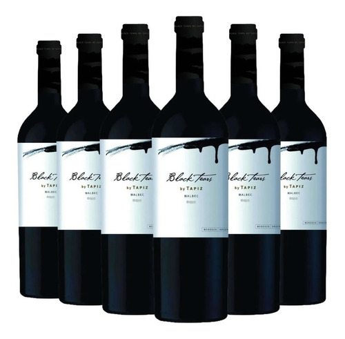 Black Tears Malbec Caja X6 - Tapiz . Recomendado!