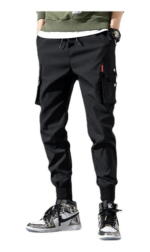 Cintas Harem Joggers Hombre Cargo Pantalones Streetwear