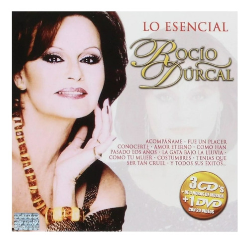 Lo Esencial - Rocio Durcal - Boxset 3 Discos Cd 's - Nuevo 