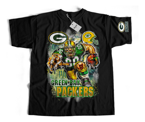 Playera Packers Cuello Redondo