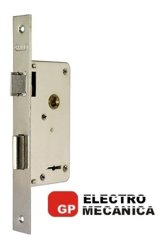 Imagen 2 de 9 de Cerradura De Seguridad Prive 208 Doble Paleta Frente Ancho
