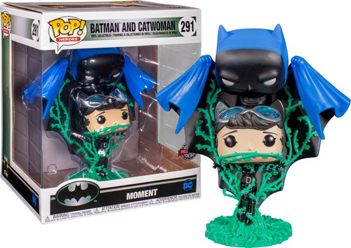 Funko Pop Batman And Catwoman #291 Moment Dc Comic Figura 