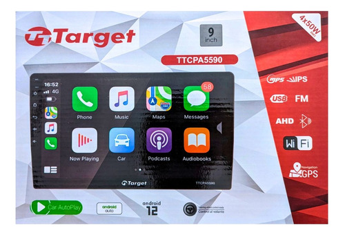 Radio Android Auto 9 Pulgadas Car Play Target Usa Designed 