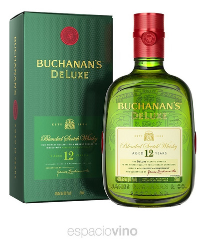 Whisky Buchanan´s Deluxe 12 Años X 750 Ml- Importado Escocia