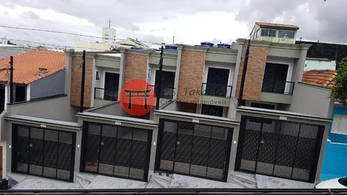 Imagem 1 de 24 de Lindo Sobrado Frontal Novo Alto Padrão Pronto Para Morar À Venda Em Parque São Lucas - 4696
