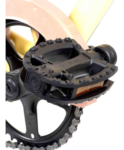 Pedales Para Bicicleta De Plástico 9/16 Con Reflejante