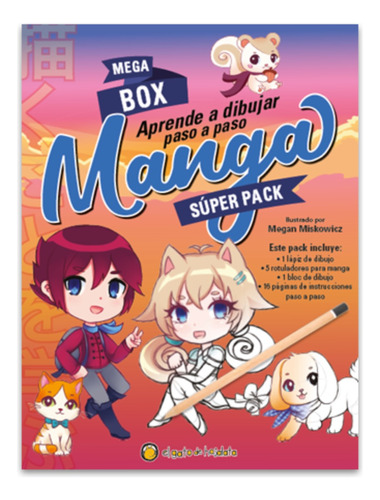 Aprende A Dibujar Manga - Mega Box - El Gato De Hojalata