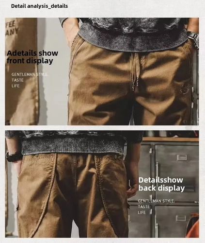 Pantalones Casuales De Fibra De BambĂș Para Hombre, Corte Rec