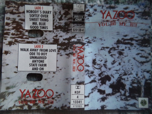 Yazoo You And Me Both Cassette Nuevo Musicovinyl