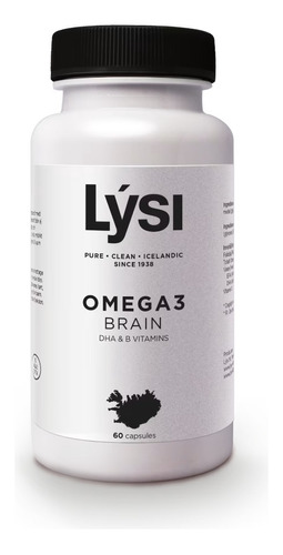 Lysi Brain Omega-3 Dha Y Vitaminas 60 Tabletas Sfn