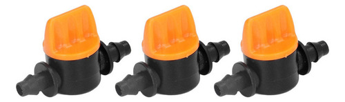 Q Válvula De Control De Barb Riego 100pcs 4/7 Mini Pipa Agua