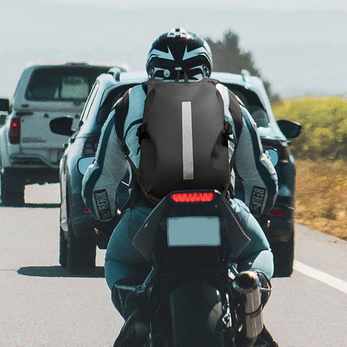 Mochila De Hombre De Material Resistente Al Desgaste, Bolsa