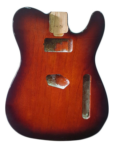 Corpo De Guitarra Telecaster Marupá Tobacco Sunburst