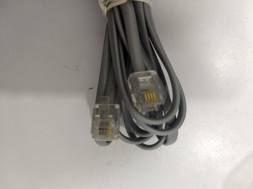 Imagen 2 de 3 de Paquete De 20 Cables Telefonicos De 1.65