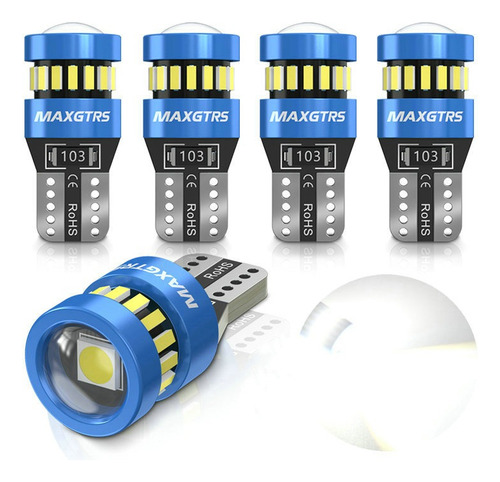 Lámpara De Lectura Canbus, 2 Bombillas Led T10, 5 W, 194, 16