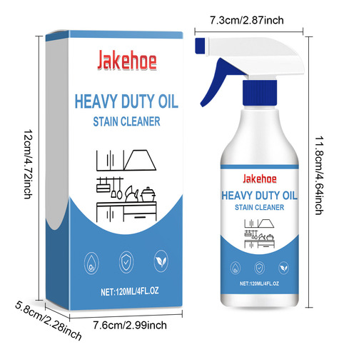 Limpiador De Manchas De Aceite T Kitchen Hood Heavy Oil Clea
