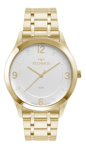 Relógio Technos Feminino Dress Dourado - 2036mqz/1k