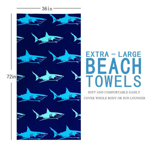 ~? Toalla De Playa Genovega Oversized Terry 36 X 72 En Toall