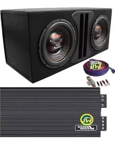 Combo Bomber Bicho Papao 15 800 X 2 + Sound Magus Dk1200 Kit