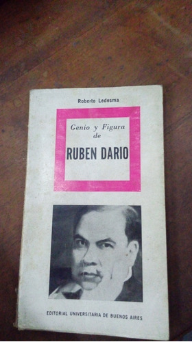 Libro  Genio Y Figura De Ruben Dario   Eudeba