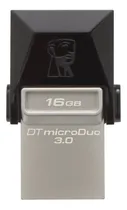 Comprar Memoria USB Kingston DataTraveler microDuo 3.0 DTDUO3 16GB 3.0 negro
