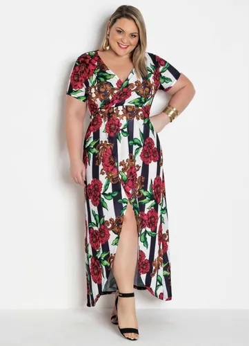Vestido sales longo gg