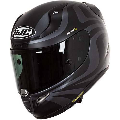 Capacete Hjc Rpha 11 Eldon Cinza E Verde 56