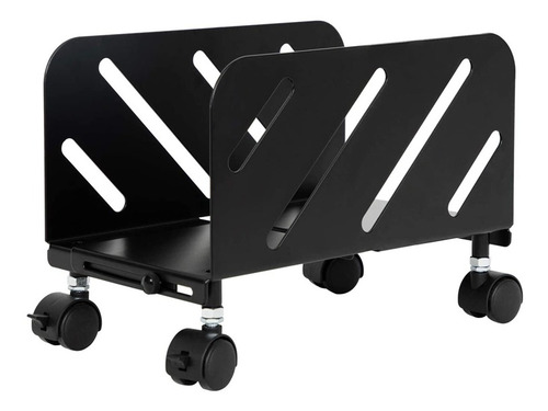 Soporte Porta Cpu Base Con Ruedas Y Frenos Ajustable Nw-cpb
