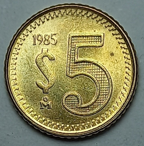 Mexico - 5 Pesos 1985 - Km 502 (ref C1)