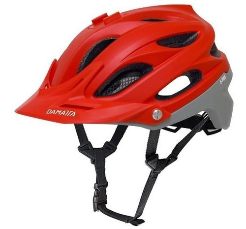 Capacete Ciclismo Damatta E-pro Vermelho 58 - 62 Cm