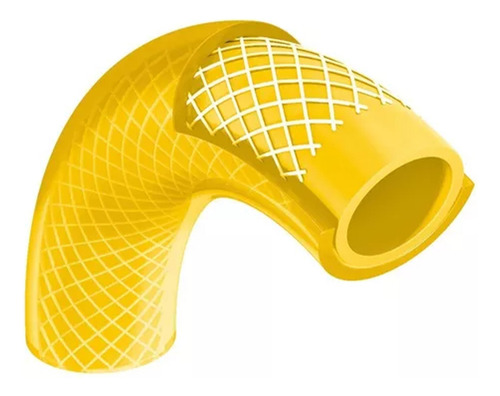 Manguera Para Gas, Pvc Amarilla, 3/8 X4 M, C/conexión, Foset