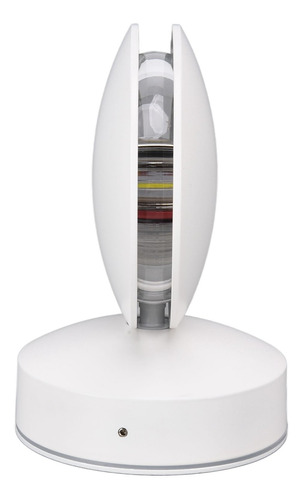 Lámpara De Pared Led De 360 Grados, 10 W, Aluminio Blanco Su