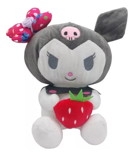 Excelente Peluches De Kuromi Com Frutilla