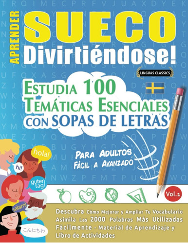 Libro: Aprender Sueco Divirtiéndose! - Para Adultos: Fácil A