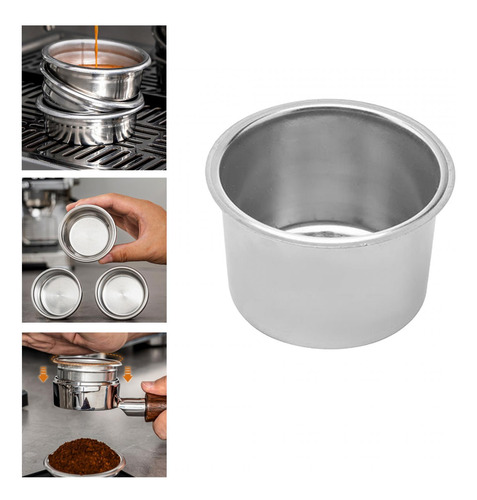Filtro De Café De Acero Inoxidable, Taza Con 54mm X 25mm