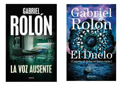 Duelo + Voz Ausente - Gabriel Rolon - 2 Libros Pla