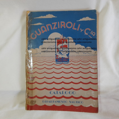 Antiguo Catalogo Nautico 1941. Farol Barco, Ojo Buey