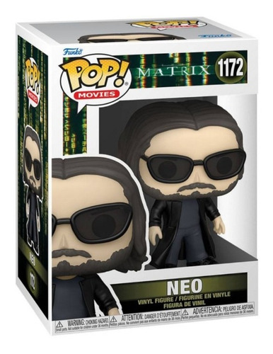 Imagen 1 de 1 de Funko Pop! - Matrix - Neo #1172