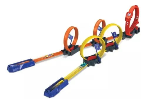 Pista Hot Wheels Loop Con Auto