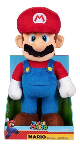 Nintendo Super Mario - Peluche Jumbo - Mario 50 Cm