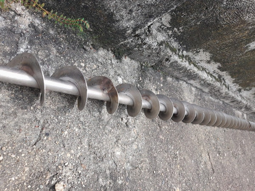 Imagen 4 de 8 de Tornillo Sin Fin De 3 Pulgadas De Acero Inoxidable
