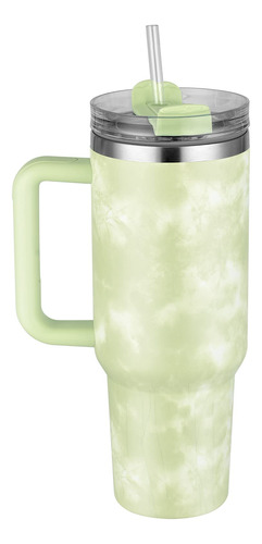 40 Oz Tumbler Con Manija Y Paja,travel Cof B0c36x62j6_240424