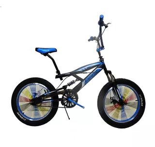 Bicicleta Acrobática Bmx Multirayo Timón 360º Frenos V Brake